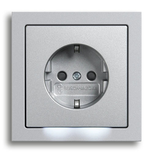 Presa di corrente - STEPLIGHT® - BUSCH-JAEGER - da parete / non incassato / contemporanea
