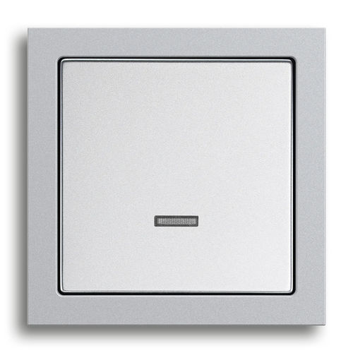 Dimmer per illuminazione - TOUCH - BUSCH-JAEGER - con interruttore a pulsante / in plastica / contemporaneo