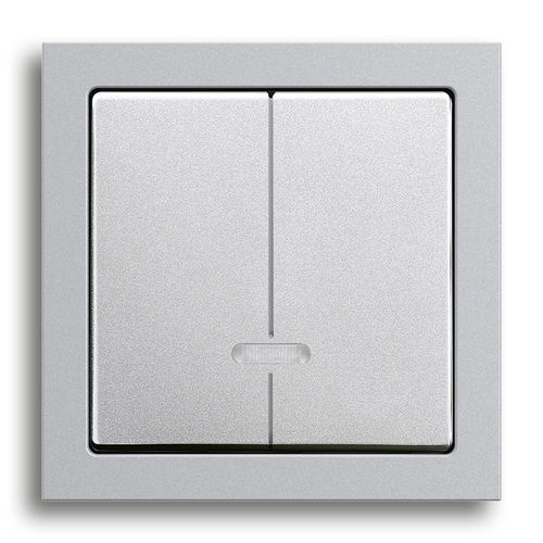 Dimmer per illuminazione - MEMORY - BUSCH-JAEGER - con interruttore a pulsante / ad incasso / doppio