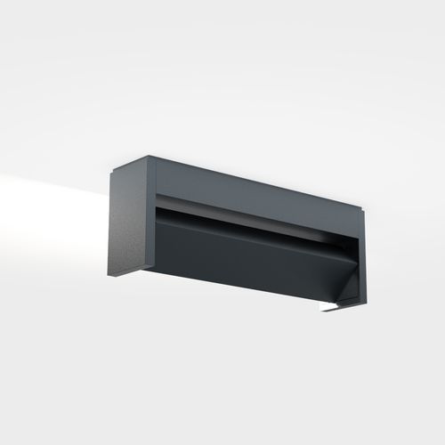 Plafoniera contemporanea - SLAT ONE - IP44 Schmalhorst - rettangolare / in vetro / in ghisa di alluminio