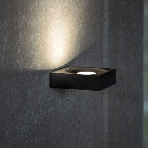Applique contemporanea - PIP - IP44 Schmalhorst - da esterno / in ghisa di alluminio / in vetro