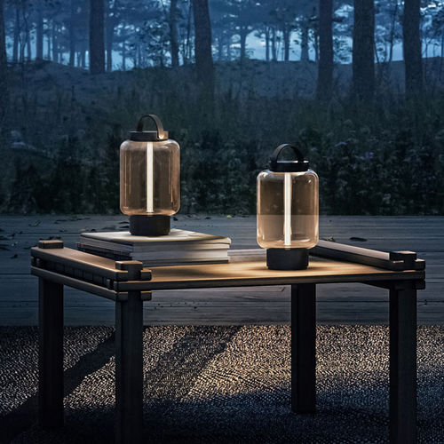 Lampada portatile - QU - IP44 Schmalhorst - in ghisa di alluminio / in vetro / contemporanea
