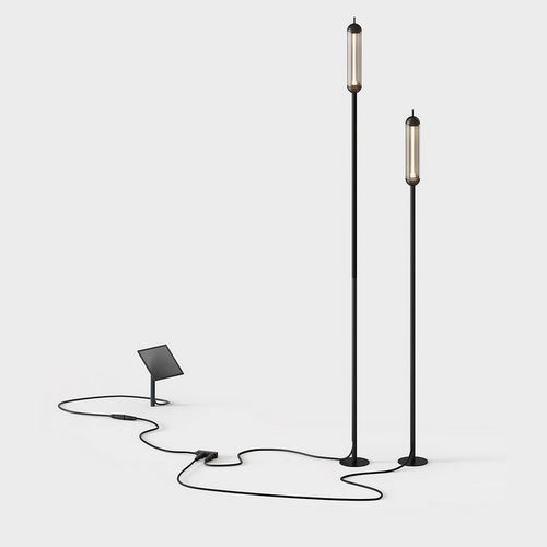 Lampada da terra - REED SET - IP44 Schmalhorst - in alluminio / in acciaio con rivestimento a polvere / contemporanea