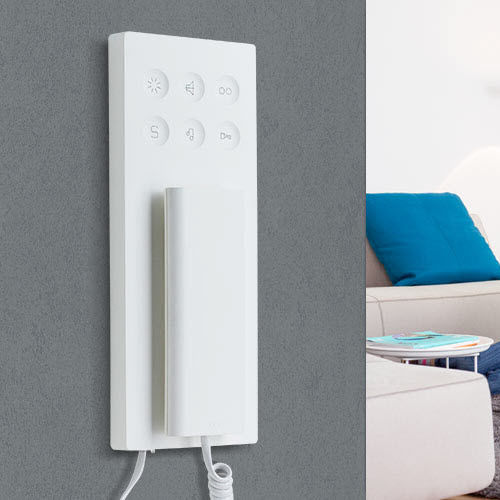 Citofono audio bianco - BSH2012 - SKS - Kinkel Elektronik - da parete / da interno