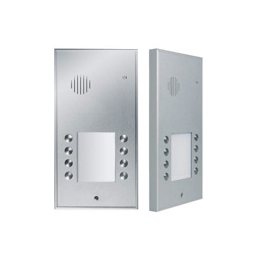 Sistema di citofono in metallo - BS2012 - SKS - Kinkel Elektronik - bianco / residenziale / da parete