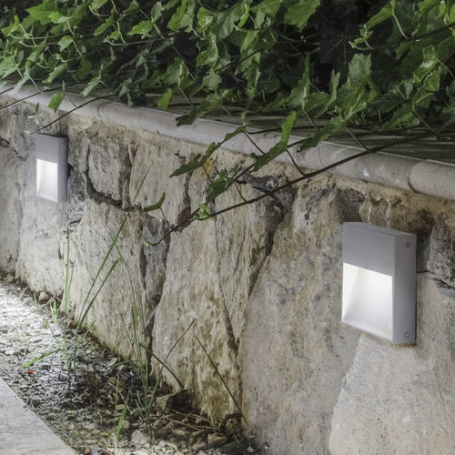 Luce da incasso a muro - STAMP - Goccia Illuminazione - sporgente / LED / rettangolare