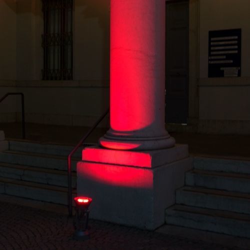 Faretto a pavimento - RGBW - Goccia Illuminazione - LED RGB / circolare / IP67