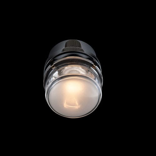 Plafoniera contemporanea - FRESNEL - Oluce - rotonda / in vetro / in metallo