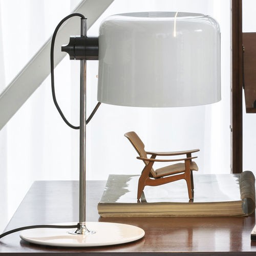 Lampada da tavolo - COUPÉ - Oluce - in metallo / in alluminio / contemporanea