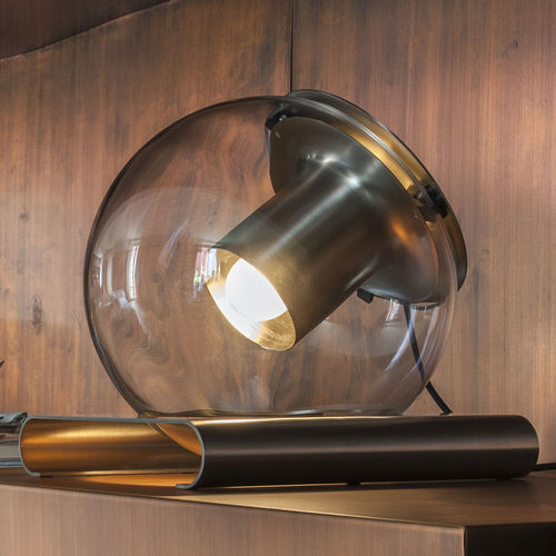 Lampada da tavolo - THE GLOBE - Oluce - in metallo / in vetro soffiato / contemporanea