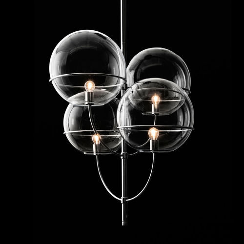 Lampada a sospensione - LYNDON - Oluce - in metallo / in vetro / contemporanea