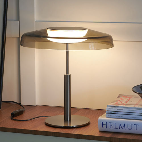 Lampada da tavolo - DORA - Oluce - in metallo / in vetro soffiato / contemporanea