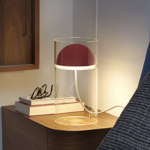 Lampada da tavolo - CALAMAIO - Oluce - in metallo / in Pyrex® / contemporanea