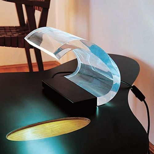 Lampada da tavolo - ACRILICA - Oluce - in acciaio / in PMMA / design originale