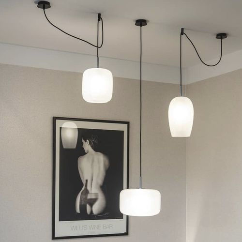 Lampada a sospensione - PANTILO PD - SLV ELEKTRONIK - in alluminio / in cromo / in vetro