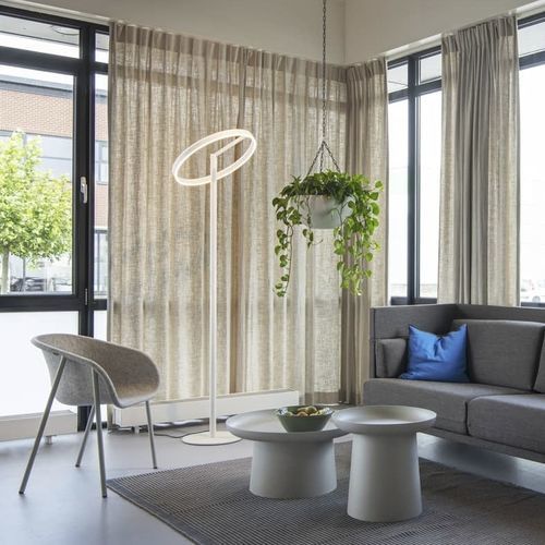 Lampada da terra - ONE FL - SLV ELEKTRONIK - in acciaio / design / con cavo