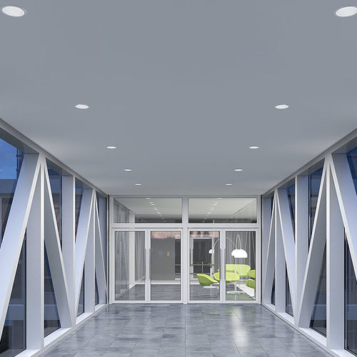 Downlight da incasso a soffitto - TENTEC FLAT - Schmitz-Wila GmbH - LED / rotondo / IP44