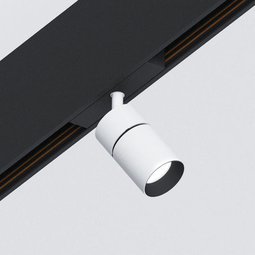 Faretti a binario LED - TRACELINE - Reggiani  Illuminazione - tondo / in alluminio / in metallo cromato