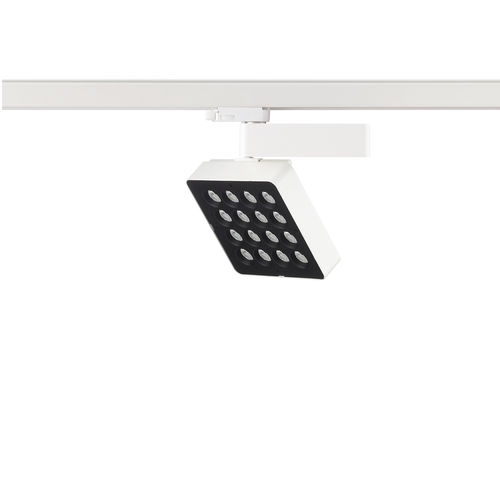 Faretti a binario LED - SPLYT - Reggiani Illuminazione - quadrato / in ghisa di alluminio / contract