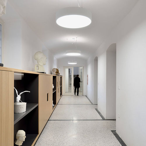 Luce a sospensione - LONA S DI - Intra Lighting d.o.o. - a lampada fluorescente / rotonda / IP20