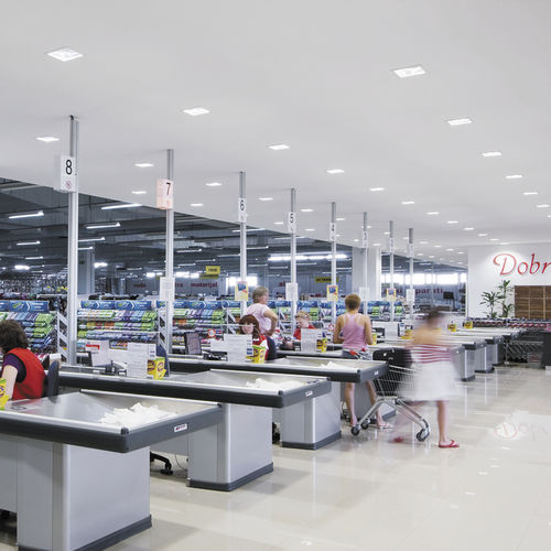 Downlight da incasso - NARRO RV PRO - Intra Lighting d.o.o. - a lampada fluorescente / quadrato / da interno