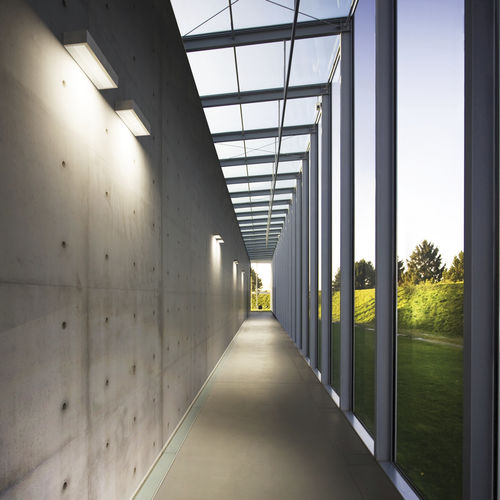 Applique contemporanea - CONCRETE - Simes - da interno / in vetro / in alluminio