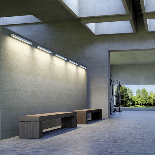 Applique contemporanea - STREAMLINE - Simes - per esterni / in metallo / in vetro