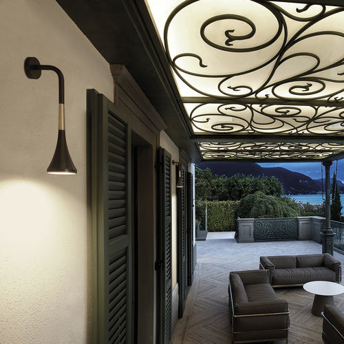 Applique contemporanea - BELL - Simes - da interno / da esterno / in vetro