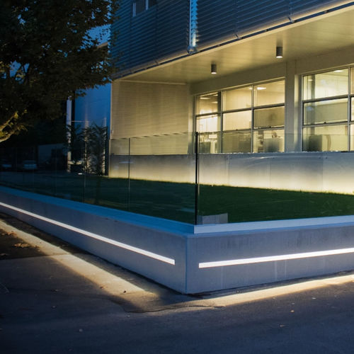 Luce ad incasso - GHOST - Simes - LED / lineare / rettangolare