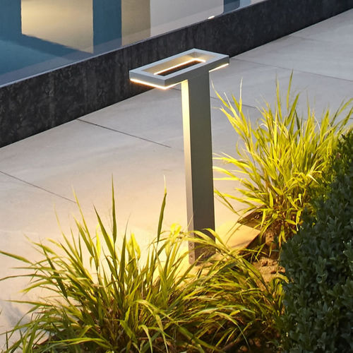 Lampioncino da giardino - TRIM - Simes - contemporaneo / in vetro / in alluminio