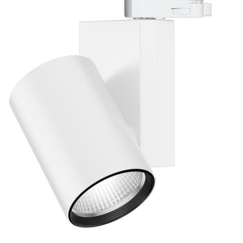 Faretti a binario LED - BIT : BMT - Ansorg - tondo / in metallo / contract