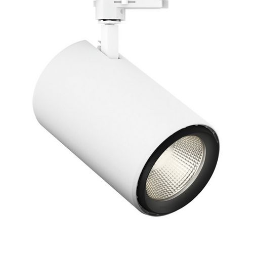Faretti a binario LED - CORAY : CLT  - Ansorg - tondo / in metallo / contract