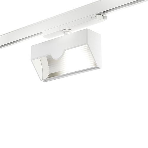 Faretti a binario LED - NAVO : NMT  - Ansorg - rettangolare / in metallo / contract