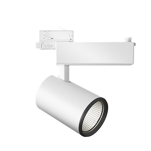Faretti a binario LED - IQONA : IMM - Ansorg - tondo / in metallo / contract