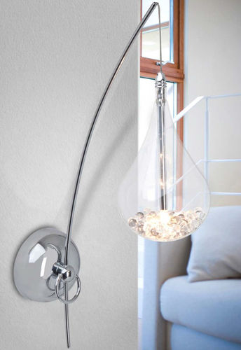 Applique contemporanea - MIRA - Brilliant - da interno / in metallo / in vetro