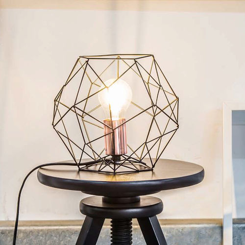 Lampada da tavolo - SYNERGY - Brilliant - in metallo / contemporanea / con cavo