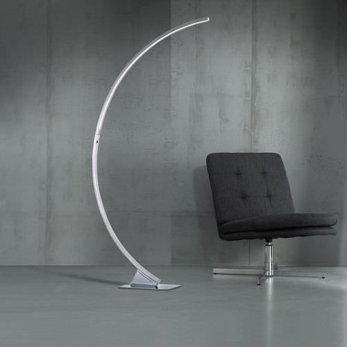 Lampada da terra - LUZ 1LMP - WOFI Leuchten Wortmann & Filz - in metallo / contemporanea / con cavo