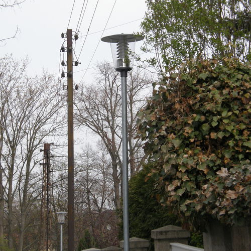 Lampione urbano - EVA II-R U - LEIPZIGER LEUCHTEN - contemporaneo / in alluminio / LED