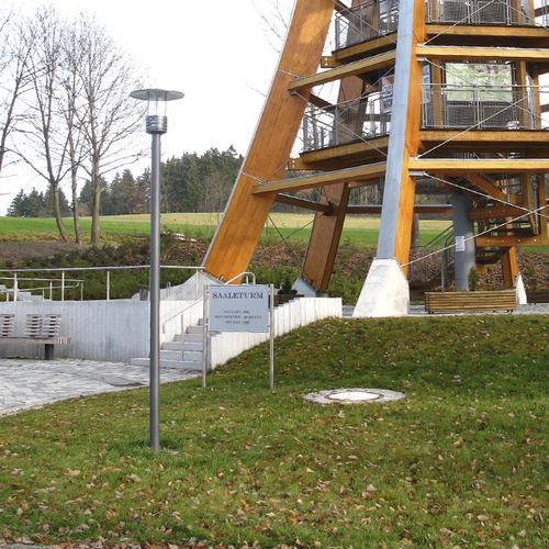 Lampione urbano - LEO - LEIPZIGER LEUCHTEN - contemporaneo / in metallo / LED