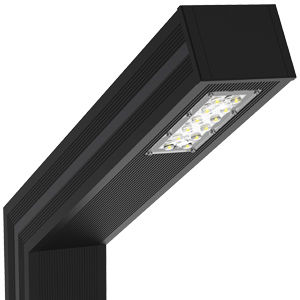 Lampione urbano - Edge 90 - Mareco Luce - contemporaneo / in alluminio anodizzato / in PMMA