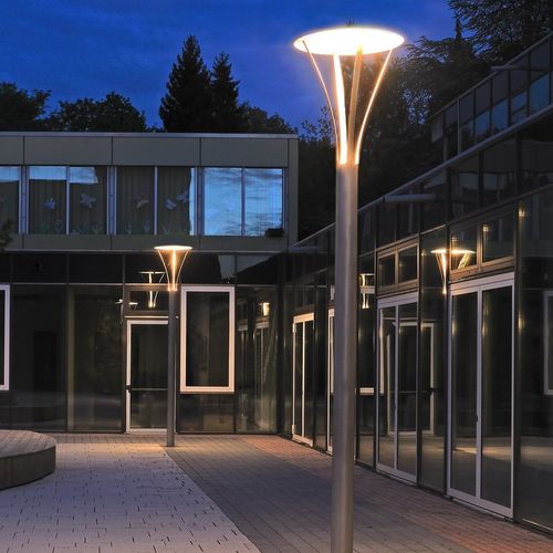 Lampione urbano - CIRCOLO TYPE 000/510 - LECCOR Leuchten GmbH - da giardino / contemporaneo / in acciaio inossidabile