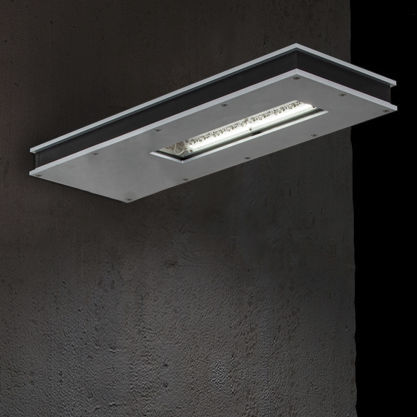 Applique contemporanea - TABULARE M - LECCOR Leuchten GmbH - da esterno / in alluminio / in vetro