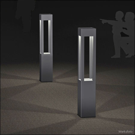 Lampioncino da giardino - COLLONA Q TYPE 410 - LECCOR Leuchten GmbH - per spazio pubblico / contemporaneo / in acciaio inossidabile