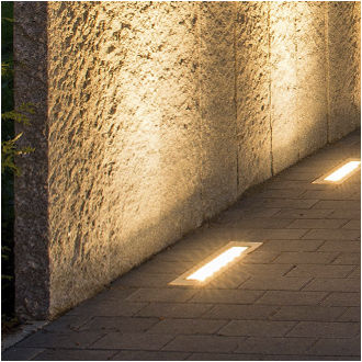 Luce da incasso a pavimento - LECCOR Leuchten GmbH - LED / rettangolare / IP67