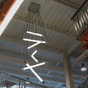 Illuminazione su cavi LED - FIACCOLA  - LECCOR Leuchten GmbH - a lampada fluorescente / lineare / in acciaio inossidabile