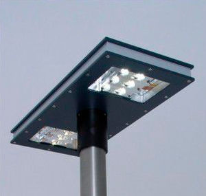 Lampione urbano - TABULARE-S (SINGLE / TANDEM) - LECCOR Leuchten GmbH - contemporaneo / in alluminio / LED