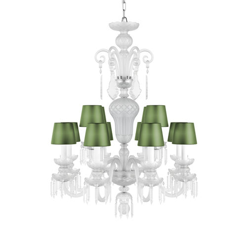 Lampadario classico - RUDOLF : CONTEMPORARY COLOUR - Preciosa - in cristallo / in ottone cromato / fatto a mano