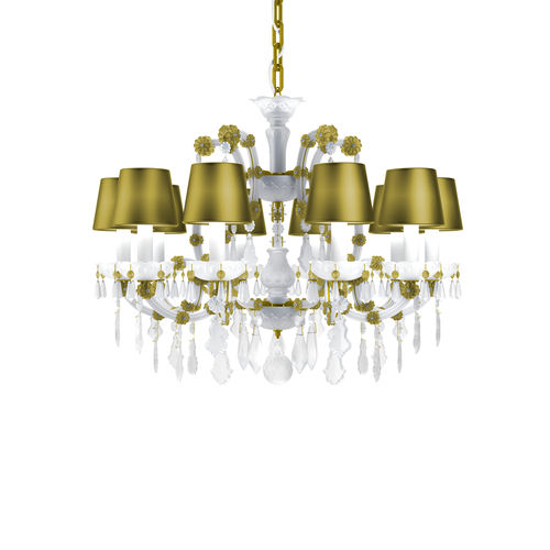 Lampadario classico - MARIA THERESA : CONTEMPORARY COLOUR - Preciosa - in cristallo / in acciaio / fatto a mano