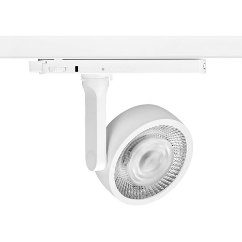 Faretti a binario LED - SIX - Arkos Light - Oscaluz, - tondo / in alluminio / in policarbonato