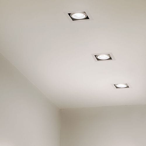Faretto da incasso a soffitto - ORBITAL - Arkos Light - Oscaluz, - LED / alogeno / quadrato